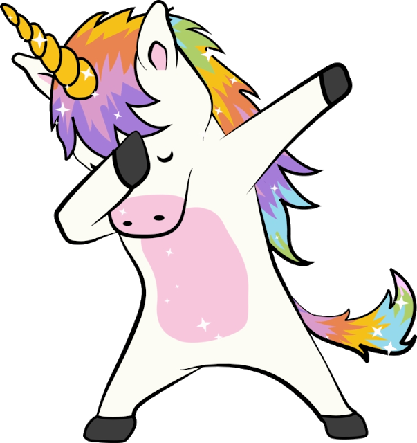 Dab unicorn