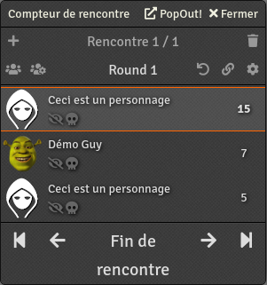 Rencontre lancée